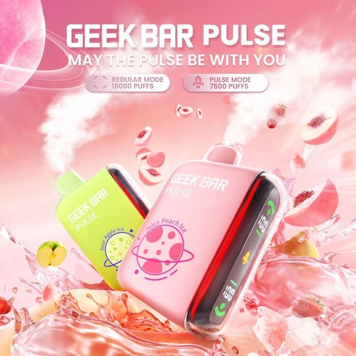 GEEK BAR PULSE 15K DISPOSABLE 5% *PATRIOT EDITION* 5CT